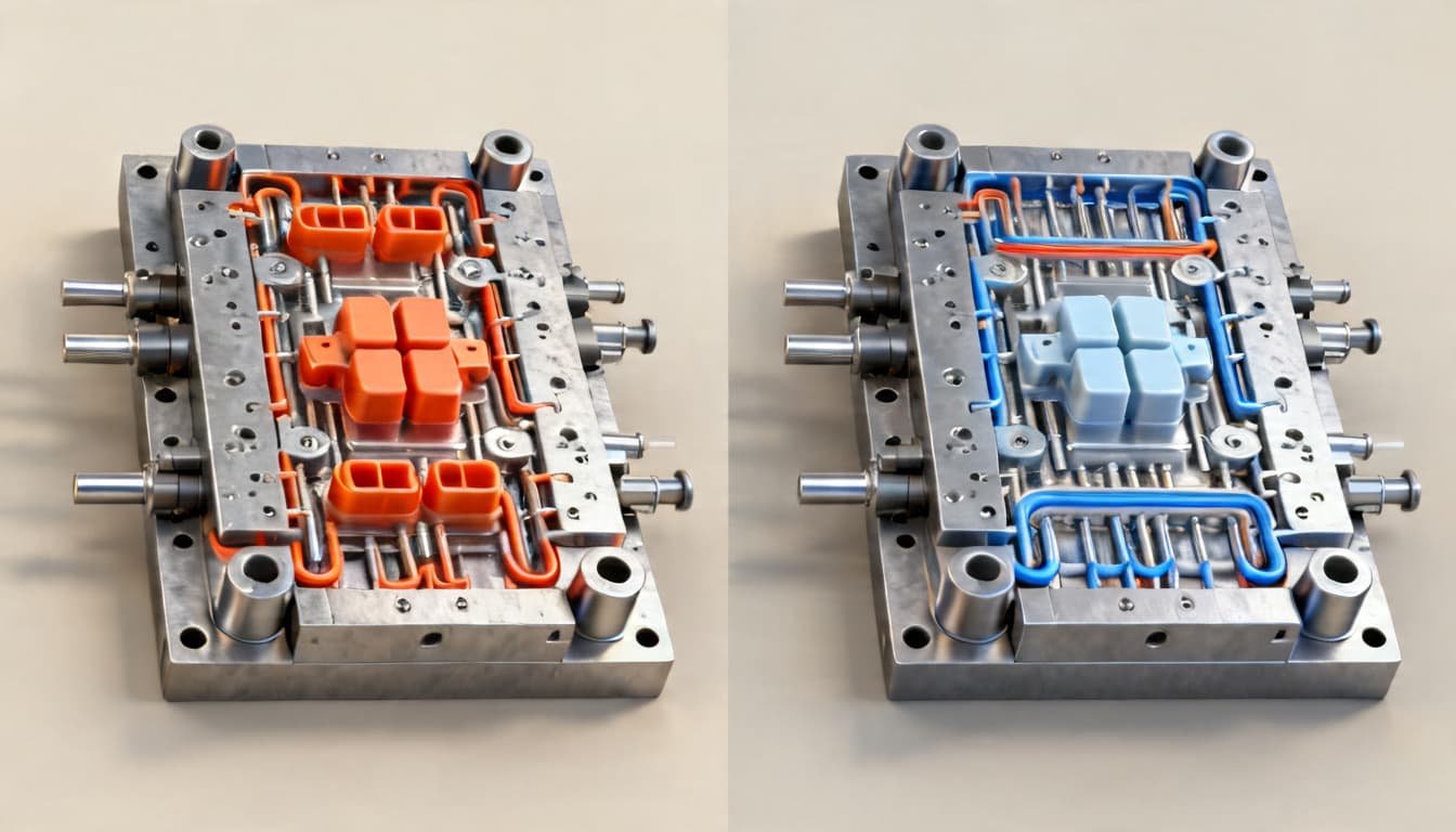 Hot Runner vs Cold Runner Injection Molds: An In-Depth Comparison of Efficiency and Cost