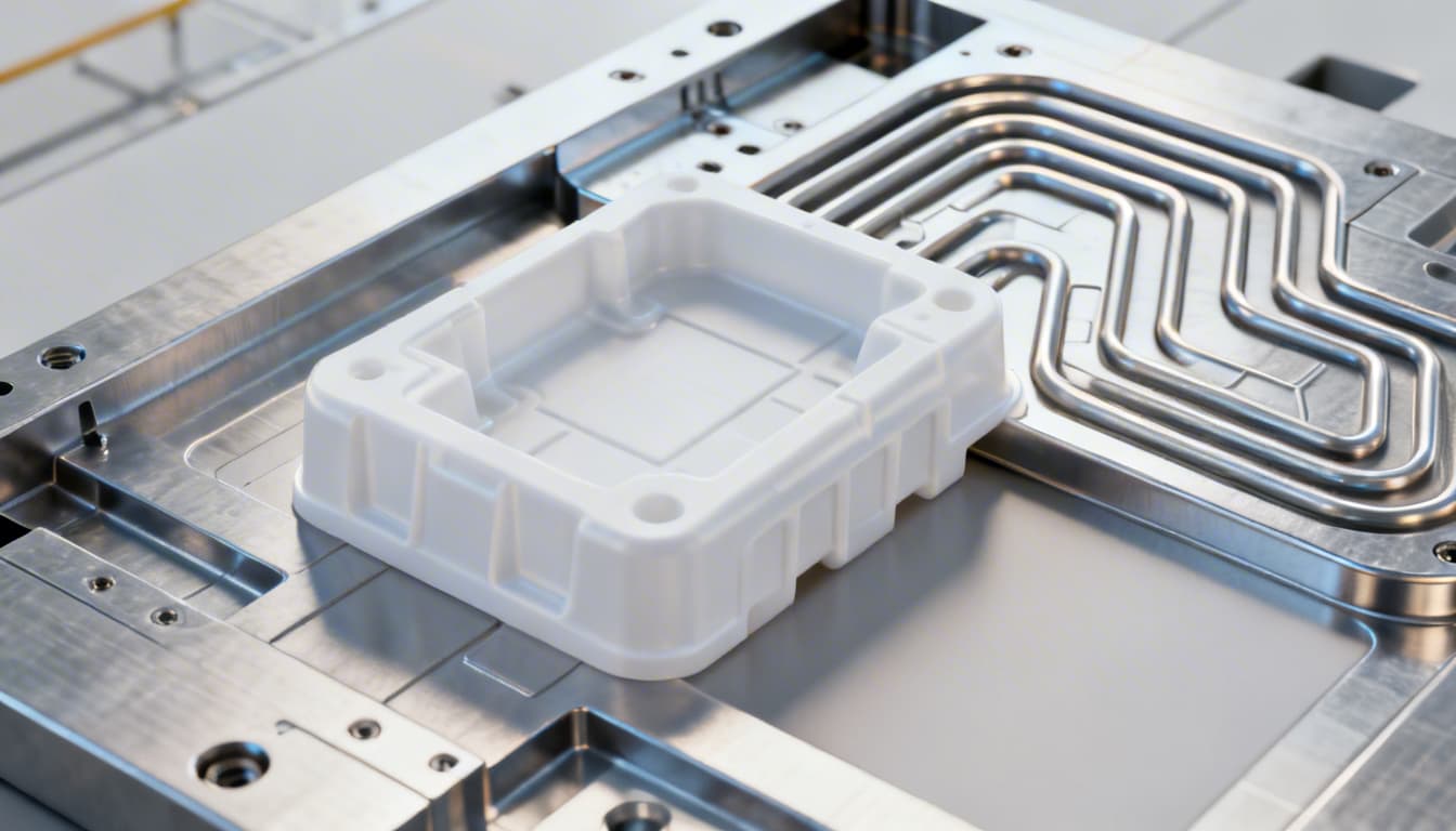 Optimization Design of Injection Mold Conformal Cooling Channel