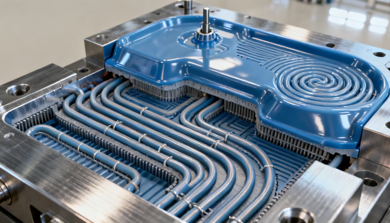 Optimizing Injection Mold Conformal Cooling Channels for Maximum Efficiency