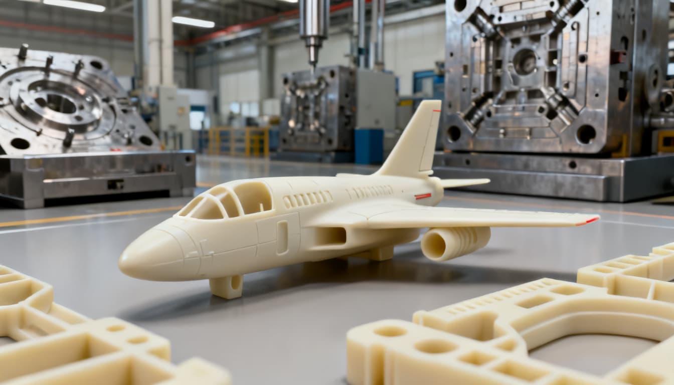 Troubleshooting Aerospace Injection Molding: Eliminating Flash, Voids, and Contamination in PEEK and PEI Components