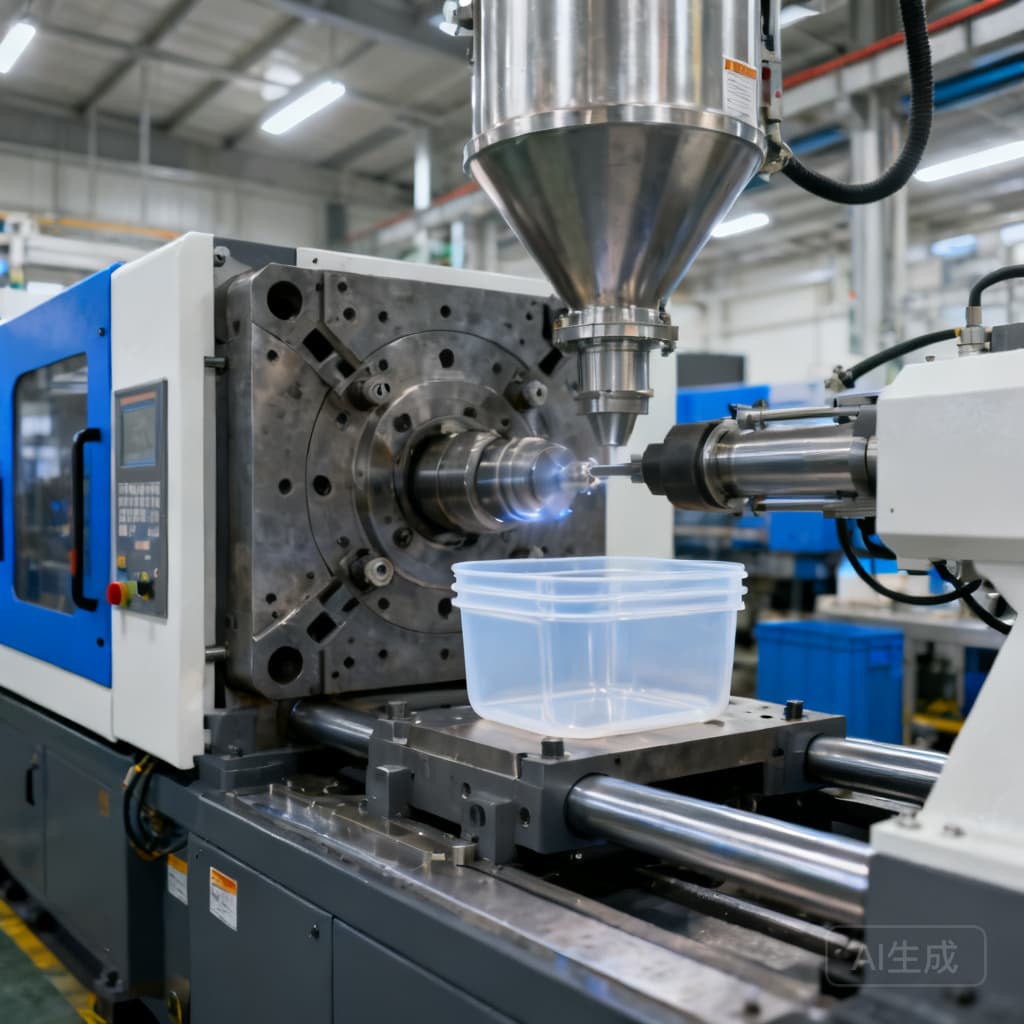 Food-Grade PP Container Injection Molding - PANDA Molding