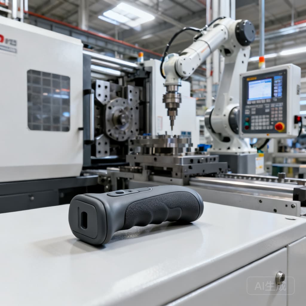 TPE Soft-Touch Grip Overmolding - PANDA Molding